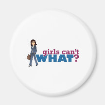 Business Woman Refrigerator Magnets