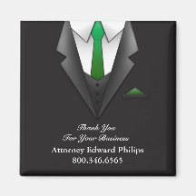 Businessman Suit Magnet