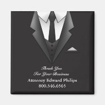 Businessman Suit Magnet