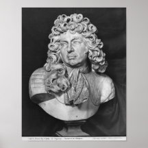 Bust of Francois de Crequy, c.1690 Print