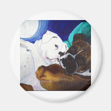 Busted Boxers Refrigerator Magnet