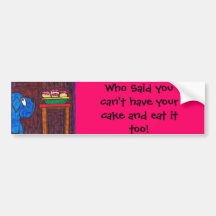 Buster and the cupcake episode Bumper Sticker
