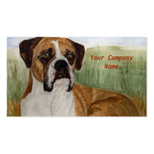 'Buster' Profile Card Business Card Template