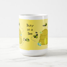 Busy as a Bee Coffee Mugs