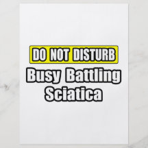 Busy Battling Sciatica Flyers