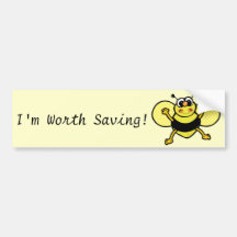 Busy Bee Bumper Sticker