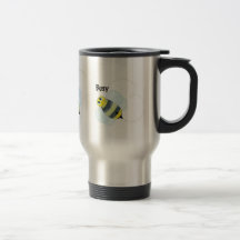 busy bee coffee mug