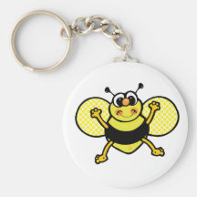 Busy Bee Keychain