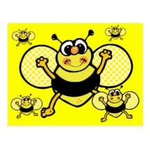 Busy Bee Postcards