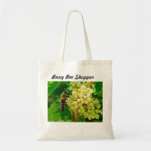 Busy Bee Shopper Canvas Bag