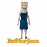 Butterface But Her Face Photo Cutouts