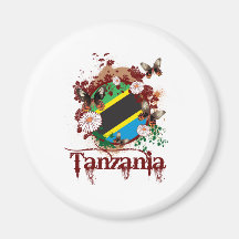 Butterffy Tanzania Magnets