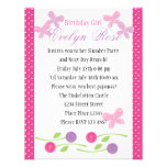 Butterflies and Roses Custom Invite