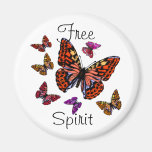 Butterflies are Beautiful Magnet