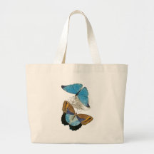 Butterflies - Blue Bag