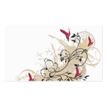 Butterflies Business Card