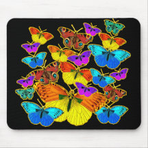 Butterflies! Butterflies! Mousemats