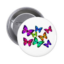 Butterflies Button