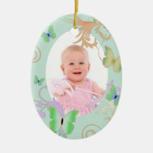 Butterflies Christmas Ornament