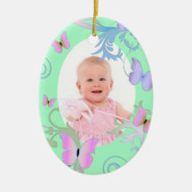 Butterflies Christmas Ornaments