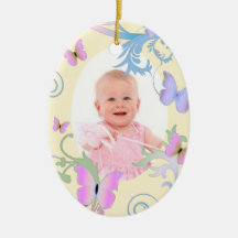 Butterflies Christmas Tree Ornaments