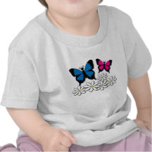butterflies_flower shirts