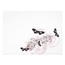 Butterflies Invitation