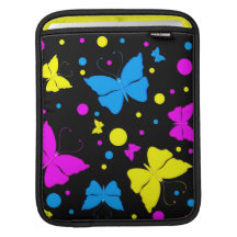 Butterflies iPad Rickshaw Sleeve Sleeve For iPads
