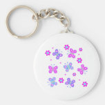 butterflies keychain