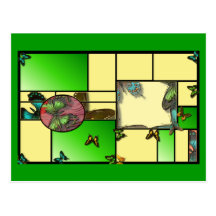 Butterflies Postcard