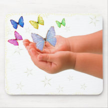 Butterfly Baby Mousepad