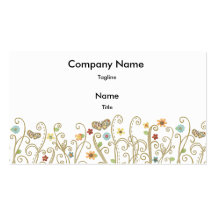 Butterfly Breezes Business Card
