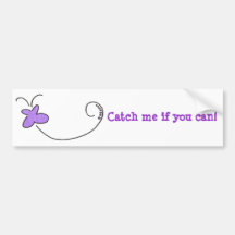 Butterfly Bumper Sticker