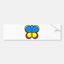 Butterfly Bumper Stickers