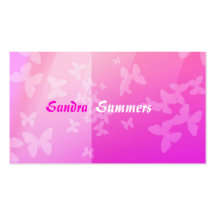 Butterfly Business Cards