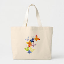 Butterfly Butterflies Canvas Bags