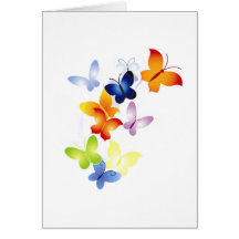 Butterfly Butterflies Greeting Card