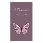 Butterfly Design Business Card