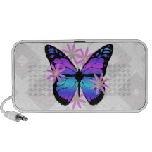 Butterfly Doodle Speakers