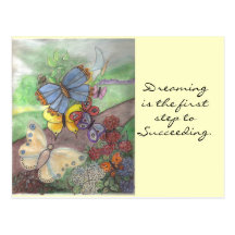 Butterfly Dreaming Postcard