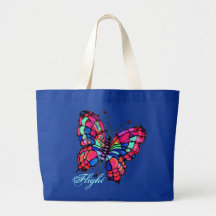 Butterfly Flight Tote Bag