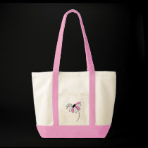 Butterfly flower Tote Bag bags