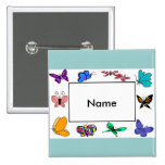 Butterfly frame, Name button