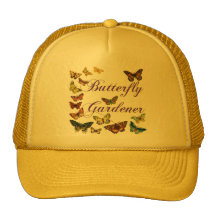 Butterfly Gardener Saying Trucker Hat