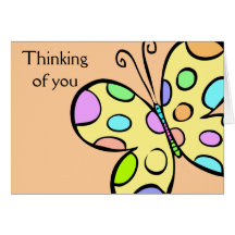 Butterfly Greetings Greeting Card