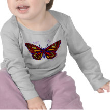 Butterfly - Infant Long Sleeve Tshirt