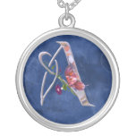 Butterfly Initial A Custom Necklace