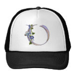 Butterfly Initial U Trucker Hats