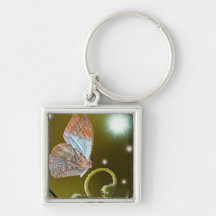 Butterfly key chain