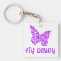 Butterfly Key-chain Acrylic Keychain
